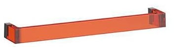 LAUFEN Kartell Rail Handtuchhalter, L/B/H 450/75/40 mm, H3813310820001, Farbe: Mandarine