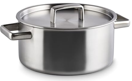 Habonne König Kochtopf - 22 cm - Edelstahl - mit Deckel