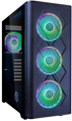 ONE GAMING Gaming PC IR035 - RX 9060 - Intel Core i5-12400F - 480 GB NVMe - 16GB RAM - Windows 11