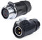CNLINKO LP-20 2 Pines Conector Impermeable, IP68 Conector Circular, Enchufe Rápido Conector de Aviación, PBT Conector de Soldadura de Plástico Conector de la Industria Marina (2 Pines)