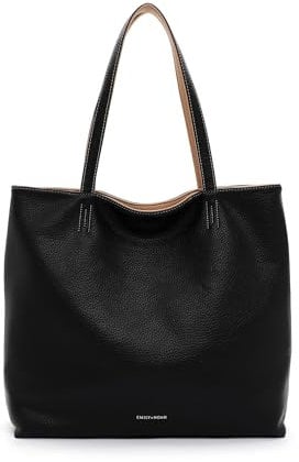 Emily & Noah Shopper E&N Eva 65170 Damen Handtaschen Zweifarbig black 100