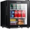 Subcold Aire30-G LED Mini Fridge | 30L Table Top Model | Quiet Frost Free Fridge for Bedrooms & Hotels | Lockable with Glass door & interior LED light (Black)