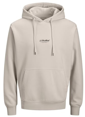 JACK & JONES Male Kapuzenpullover Plus Size Gedruckt Kapuzenpullover