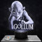 Nachttischlampe Go llum Dekoration für Jungen- und Mädchenzimmer, 3D-Lampe Filmserien Geschenkidee, Nachtlicht originelles Büro-Dekor für Weihnachten.