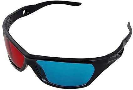 Blau und rotes 3D -Brillen Universal Blue und Red 3D -Brille für Heimnutzung TV Kino 3D -Spiel