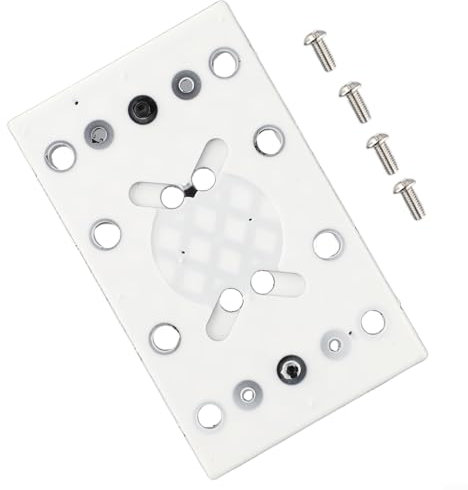 Plateau de ponçage efficace pour plaque de rechange RTS 400 REQ 130 x 80 mm avec 12 trous