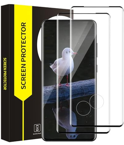 VSEER 2 Stück 3D Schutzfolie für Panzerglas für Samsung Galaxy S20 Ultra 5G, 9H Härte Sturzresistent S20 Ultra 5G Displayschutzfolie, 0.33mm Ultra-Klar Schutzglas für Samsung S20 Ultra