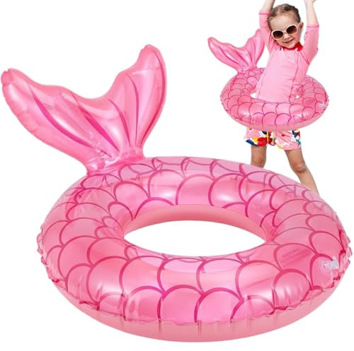 Bouée Bébé - Anneau Flottant pour Piscine | Accessoire d'Entraînement à la Nage Gonflable Sirène pour et Bébé pour Plage