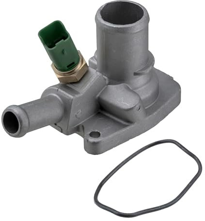 Partsline Boitier de Thermostat compatible avec 500, Panda, Ka, Ypsilon 1.2 69cv - 55202371 1535448 9S518575AA