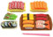 Simulación Conjunto de Modelos de Alimentos de Sushi, Figurass de Sushi en Miniatura, Mini Accesorios de Comida Japonesa, Juguetes educativos de rol de plástico para niños Mayores de 3 años