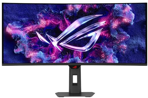 ASUS ROG XG34WCDMTG 34 Inch 1440p 240Hz Ultrawide QD-OLED Gaming Monitor
