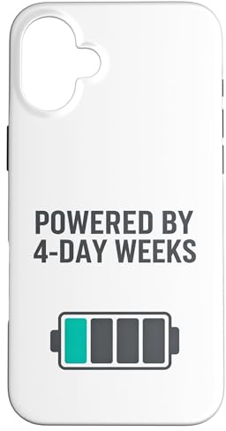 Powered by 4-Day Weeks – Recharge Mode Battery Case for iPhone 16 Plus