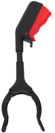 LALADEFIEE Grabber Reacher Tool for Disabled and Seniors Sturdy Wide Claw Garbage Gripper for Household and Outdoor Cleaning Comfortable No-Bend Pickup Aid for Trash Collection