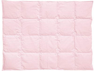 Tavolinchen Baby-Daunen-Decke TwistKaro Babydecke, Kinderdecke, Daunendecke, Bettdecke - rose - 100/140