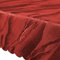 MYNE Tischdecke Jacquard Elegance 80x80 cm Rot eckig - Edle Tischwäsche mit Ornamenten - Rote Tischdecke für Weihnachten, Geburtstag, Feste - Tischläufer, Tischdeko
