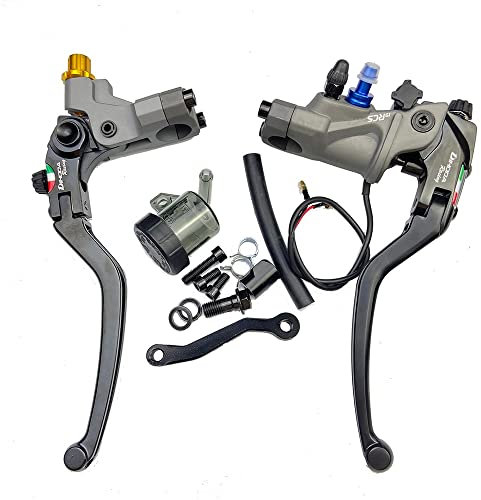 Brems Und Kupplungshebel Radiale Montagebremskupplungspumpe geschmiedet Aluminium-Hauptzylinderkupplung Motorrad Kupplungshebel (Color : Cable clutch brake)