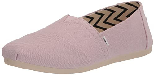 TOMS Alpargata Heritage Canvas, Mocasines Planos Mujer, Lila claro, 36 EU