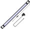 Yakimz LED Aquarium Beleuchtung 20W Aquariumbeleuchtung Lampe Weiß Blau Licht Aquarium Lampe mit Verstellbarer Halterung für 72-90cm Aquarium Pflanzen