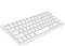 aMZCaSE Kabellose Bluetooth-Tastatur, kompatibel mit iPad 10,2 Zoll / 9,7 Zoll, Pro 11 Zoll / 12,9 Zoll, Air/Mini, iPhone, Windows, iOS, Android (weiß)