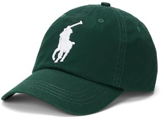 POLO RALPH LAUREN Herren Big Pony Twill Ball Cap, Moosachat, One Size