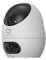 Beans View 2K 3MP+3MP Telecamera per interni a doppio obiettivo, Sicurezza a 360°, Visione notturna a colori, 512 GB di memoria della scheda SD, 2.4GHz, Lavora con Alexa, Rilevamento di persone, D220