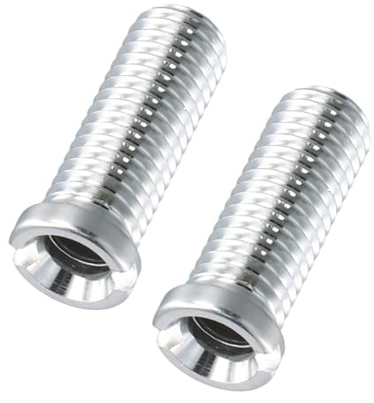 2 Piezas Tornillo Hueco para Válvula de Desagüe, 35 mm Tornillo Hueco, Accesorios de Desagüe, Se Adapta a Válvulas de Drenaje y Fregaderos de Cocina de 1,5 y 3,5