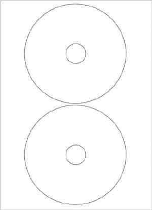 Print4Life 10 Blatt CD/DVD Labels, Weiß Glänzend, Hochglänzende Oberfläche in Fotopapierqualität, Selbstklebend, Innenring 17 mm, Außenring 117 mm, Tintenstrahldrucker