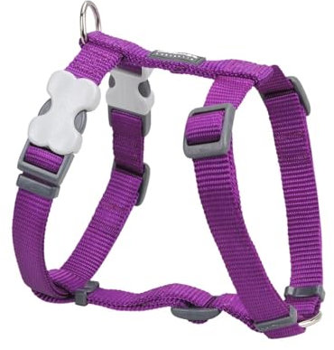 Red Dingo Nylon Hundegeschirr, violett, S (DH-ZZ-PU-150