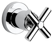 Roca Loft - Inversor empotrable de 1/2” para baño o ducha de 3 vías . Griferías hidrosanitarias con montura cerámica. Ref. A5A1643C00