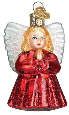 Old World Christmas Collection Glasgeblasene Ornamente für Weihnachtsbaum Baby Engel
