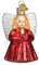 Old World Christmas Collection Glasgeblasene Ornamente für Weihnachtsbaum Baby Engel