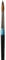 Daler-Rowney Aquafine Artists Watercolour Paint Brush - Sable Hair Round Size 10
