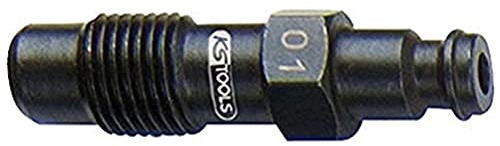 KS Tools 150.3674 Glühkerzen Adapter, M10x1,0 mit Außengewinde, Länge 74 mm