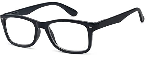 Eyekepper Leser Federscharniere Qualität klassischen Vintage Stil Lesebrille Schwarz+0.5