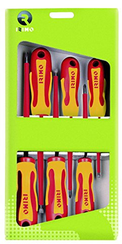 Irimo 459V-6-C - Juego .Destornilld. 1000V 6 Pcs.