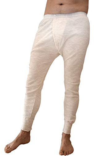 BODYPERFECT Mutanda Lunga in Lana Uomo Intimo Invernale Lunghi Funzionali Sottopantaloni Termici