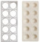 Fante's 43806 Presse Ravioli-Macher, Aluminium, Silber/weiß