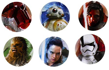 Paladone Star Wars PP3818SW The Last Jedi Pin Badges, One Size