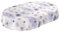 ANRO Tischdecke Wachstuchtischdecke Wachstuch Wachstischdecke pflegeleicht abwaschbar Lavendel Provance Landhaus Oval 140 x 220cm