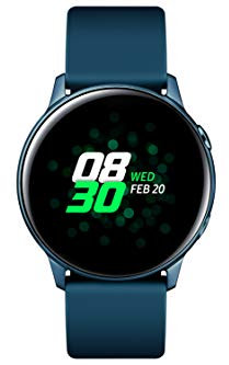 Samsung Galaxy Watch Active, braccialetto fitness Bluetooth per Android, fitness tracker, 40 mm, impermeabile, verde (versione chiara)