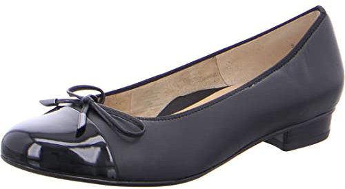 ARA Women's BARI Closed Toe Ballet Flats, Black Schwarz 79, 6.5 UK