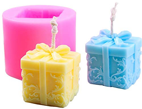 Silikon Kerzenform | 3D Rose Blume Box Kerze Silikon Formen | Kerzengießform DIY Werkzeug | Fondant Schokoladenseife Backformen Von Pralinen, Süßigkeiten, Kerzen, Seifen