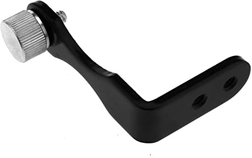 eMagTech Stativ Adapter L-Form Halterung mit 1/4 Zoll Stativanschluss, Höhe 74 mm, passend für Fernglas Teleskop DSLR-Kamera Blitzgerät