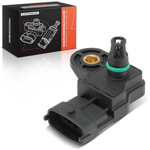 Frankberg Sensore pressione differenziale Pressione gas di scarico 4-Poli | Compatibile con Corsa D S07 500 312 Freemont 345 Corsa E X15 159 939 Replace# 93171176