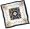 FAIRYGATE Damenschal Faux Seidenschal Seidentuch Blume Tuch Schal Bandana Halstuch Kopftuch Schals & Tücher für Damen 70 x 70 cm Bunte 96010