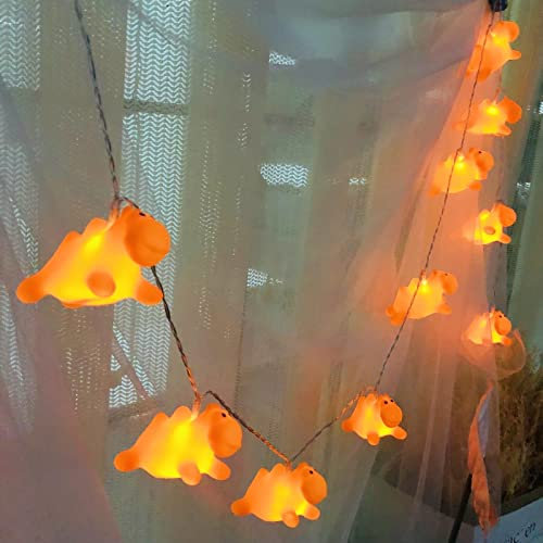 Riaxuebiy Niedliche Tierform Kamel Lichterketten Nachtlicht Batteriebetriebenes für Indoor Halloween Weihnachten Home Party Kinder Schlafzimmer Dekoration (1.65m/10led, Kamel)