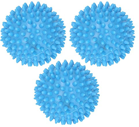 VGEBY Pelota de Masaje para Pies, 3 Bolas de Masaje Duras con Pinchos, Pelota de Ejercicio de Punto de Activación de Plástico para Aliviar el Dolor Muscular