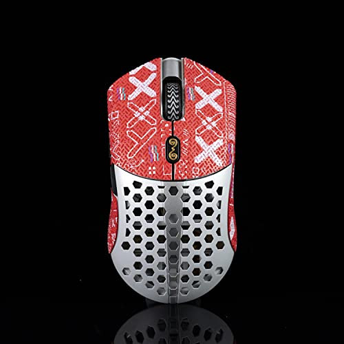 DucKey Maus Griffband, Rutschfester Aufkleber for Finalmouse Ultralight 2 Starlight 12 Professional Gaming Mouse Upgrade Kit (Color : 4, Size : Starlight 12 M)