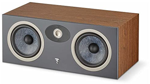 Focal Theva Center - Enceinte à Canal Central à 2 Voies, chacune (Bois foncé)
