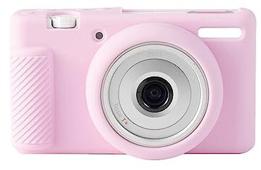 Kameratasche aus weichem Silikon, für Sony ZV-1F Kamera, Rosa